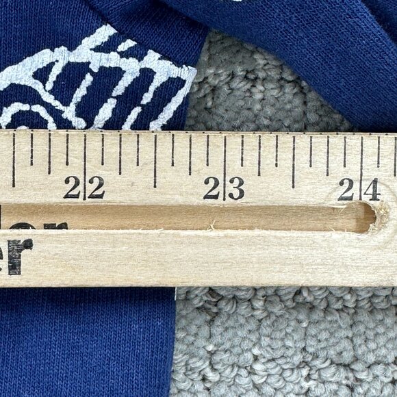 Jostar Top & Pants Set Vtg Womens XL Navy Blue Fish Star Pattern Short Sleeve. - Picture 3 of 10